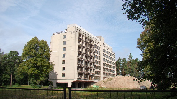 An abandoned sanitarium in Jūrmala