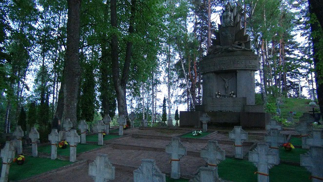 Lithuanian soldier graves in Latvia