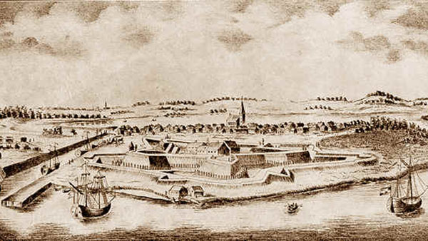 Liepāja in 1701