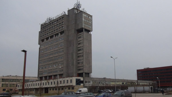 HQ for Radiotehnika factory in Riga with a more unique style than simple apartment blocks
