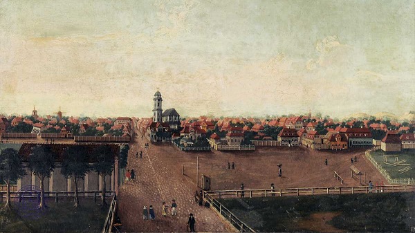 Riga suburbs in 1812