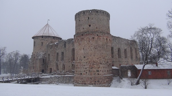 Cēsis Medieval Castle, the seat of Grand Master of Livonian Order
