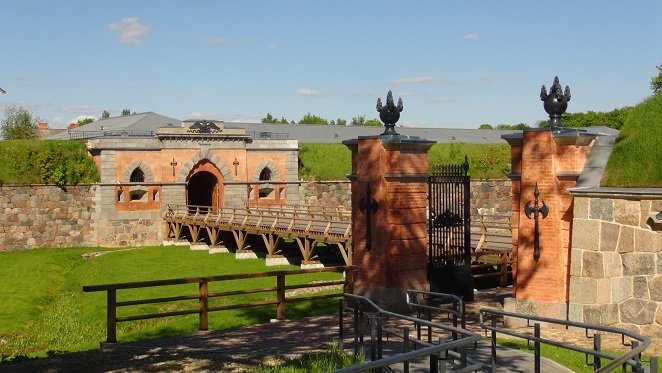 Daugavpils fortress entrance