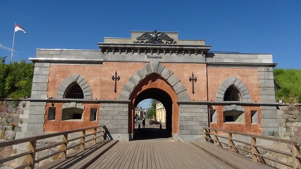 Nikolai entrance to the Daugavpils fortress
