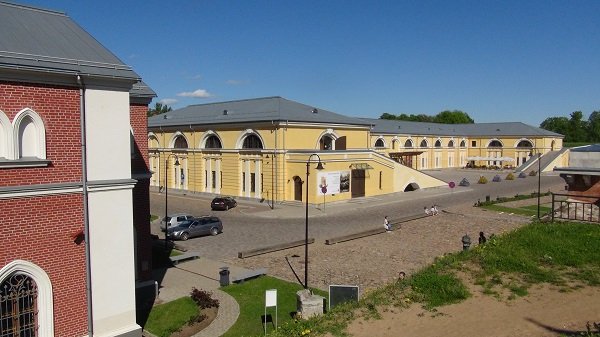 Fortress building that now houses Mark Rothko art center