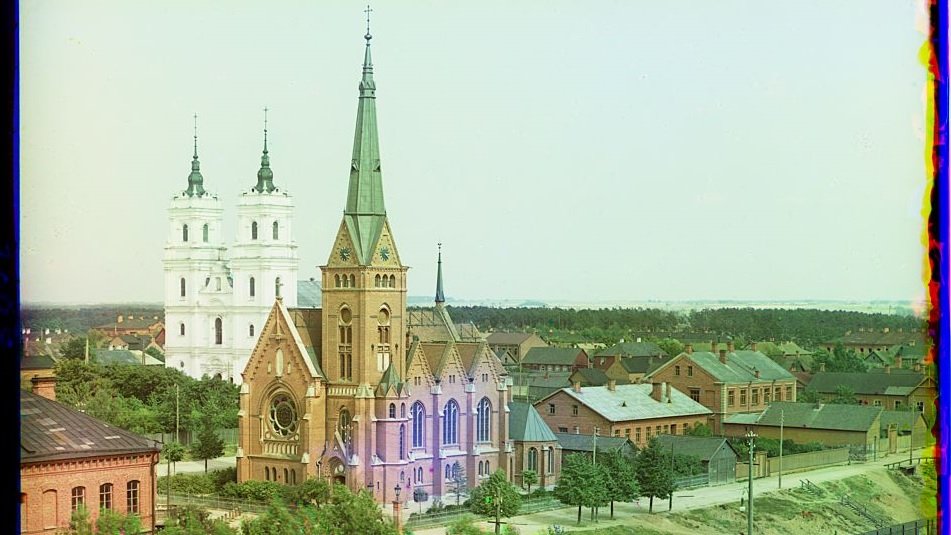 Daugavpils religious centre in 1912