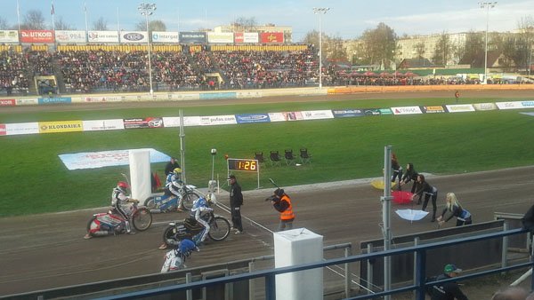 Speedway event in Lokomotiv stadium