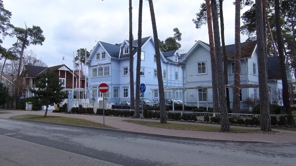 Jūras street at Majori