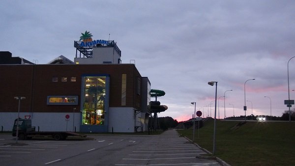 Indoor water theme park in Jūrmala