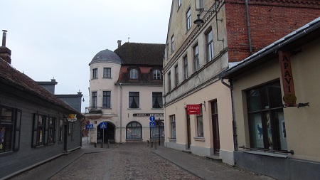 Kuldīga, one Courland's surviving authentic towns