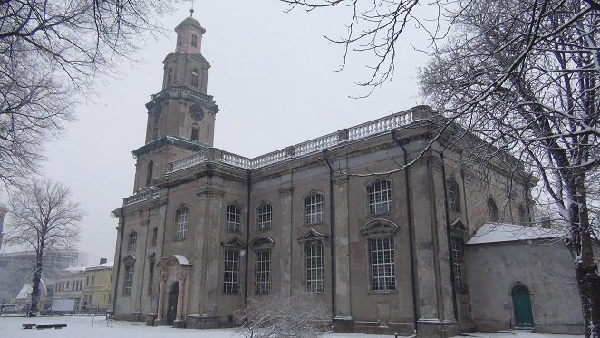 Holy Trinity Lutheran Cathedral in Liepāja