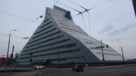 National library of Latvia in Riga