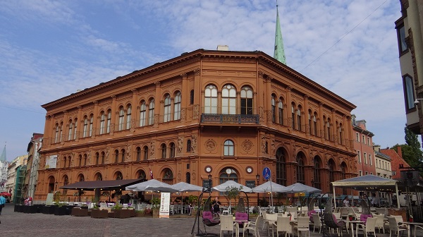 Neo-Renaissance Riga Market in Riga Old Town
