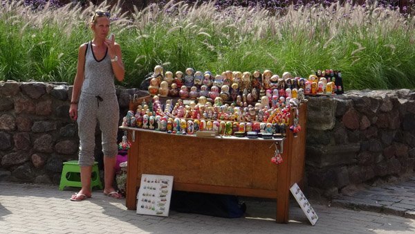 Matyoshkas for sale in Riga