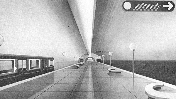 Riga metro project, 1989