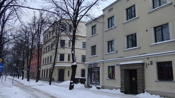 Interwar residential homes in Teika