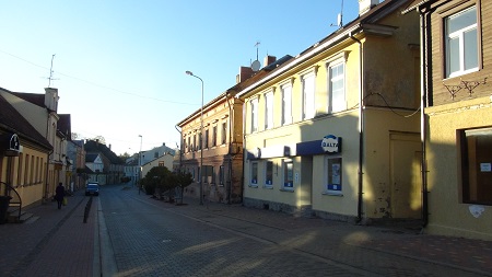 Talsi Main street